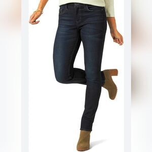 Lee Riders Women's Midrise Skinny Jeans with Premium Stretch Fabric